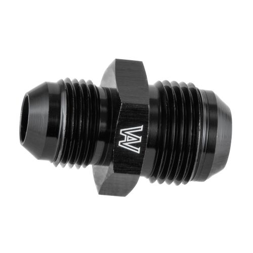 1pc -10an to -8an male flare reducer union black fitting