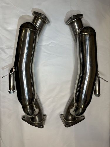 370z/g37 resonated pipe stainless steel (art pipes design) exhuast