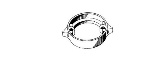 Volvo penta duo prop ring zinc anode oem# 875821