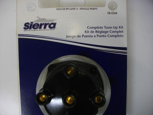 Sierra 18-5268 delco 4 cylinder compete tune up kit  cap rotor points condenser