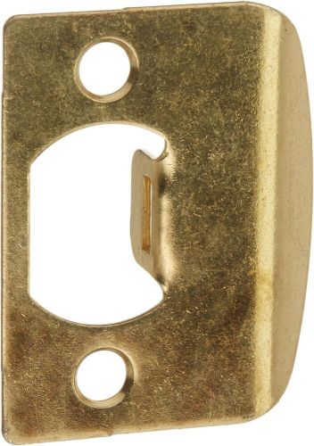 Kwikset corporation 3437-01 3 strk sq cnr full lip square polished brass