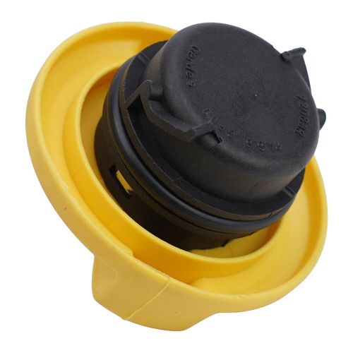 1x yellow plastic oil filler cap sealing cap cover 90536291 for opel astra g &amp; h