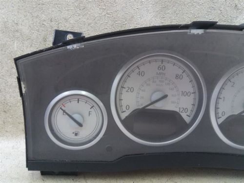 Speedometer instrument cluster 05082777ah fits 2008 dodge caravan n31-199246