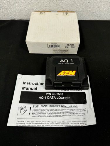 Aem aq-1 data logger only - no harness - brand new - see picture