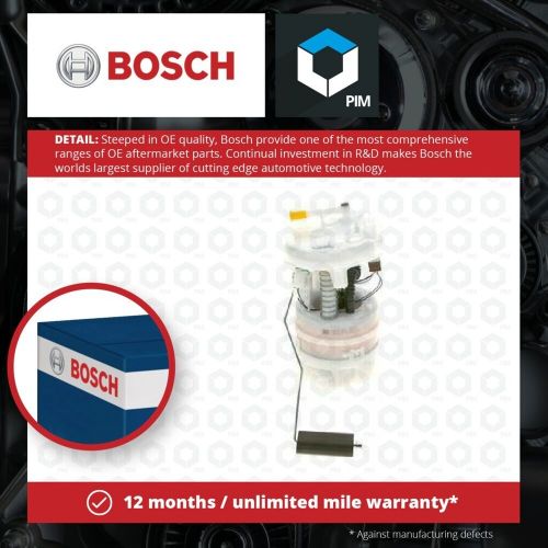 Fuel pump in tank 0986580374 bosch 1525nq genuine top quality guaranteed new