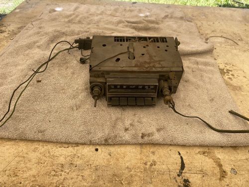 Oem gm 1965 chevrolet chevy impala am radio 986099 untested