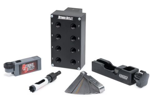 Nitrous outlet spark plug cutting tool kit