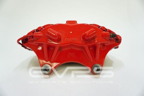 Tesla model s (2012-2017) oem red brembo brake caliper front &amp; rear set