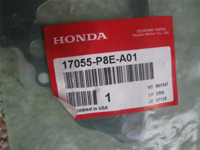 Front acura cl mdx tl honda odyssey pilot engine intake manifold gasket genuine