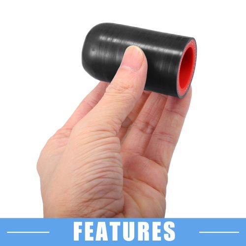 Single car silicone coolant cap intake vacuum hose end plug 0.98&#034; id black