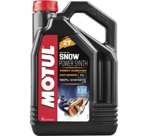 Motul snowpower 2t synthetic oil 108210