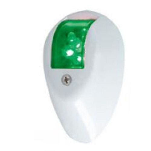 White cover green starboard red port marine boat led navigation light side mount