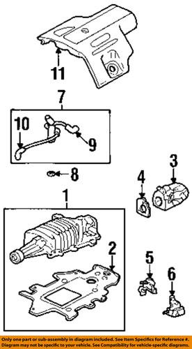 Gm oem 24503911 supercharger/blower part/supercharger gasket