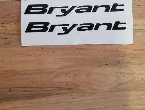 Bryant boat decals replacement stickers  16&#034;  set of 2 usa best