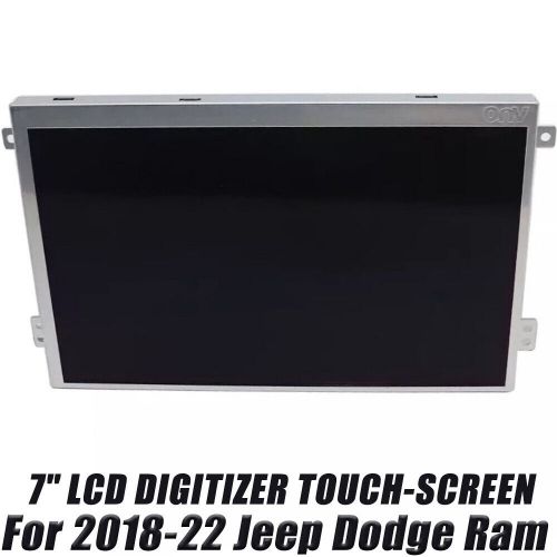 Replacement 7&#034; lcd digitizer touch-screen for uconnect radios vp2 2018-2022