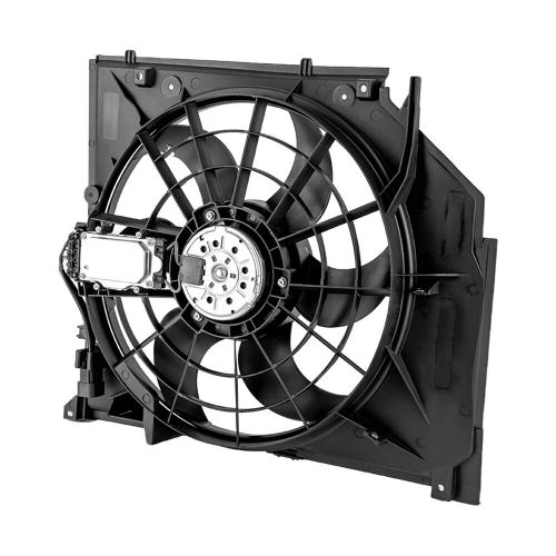 Radiator cooling fan assembly fits for bmw 3 series 325i 328i 330i e46 1999~2005