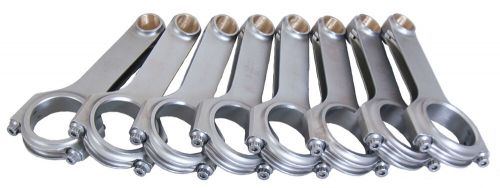 Eagle 4340 forged h-beam rods 6.385 for chevy bbc