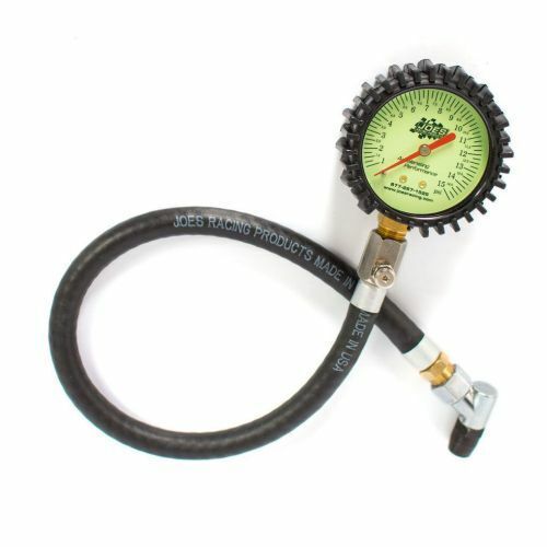 Joes racing products 32305 analog tire pressure gauge - 0-15psi