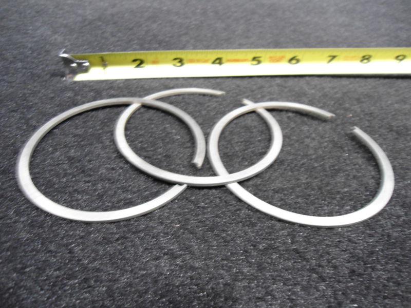 Ring set standard #383653 #0383653 johnson/evinrude 1969 55hp outboard boat part