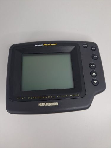 Humminbird wide portrait high performance fishfinder head device only untested