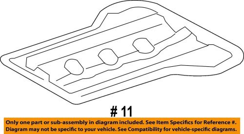 Ford oem 03-07 excursion engine engine parts-upper oil pan 4c3z6675aa