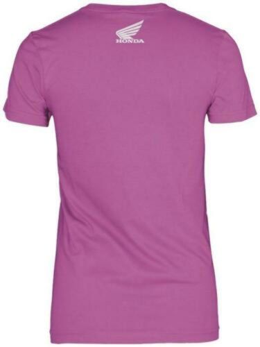 Honda open box 54-7261 ladies big wing short sleeve tee pink a  size s