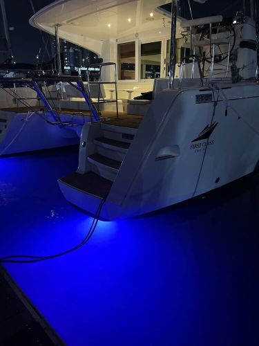 Aquaidea japan made in japan transom underwater marine boat cool white led light