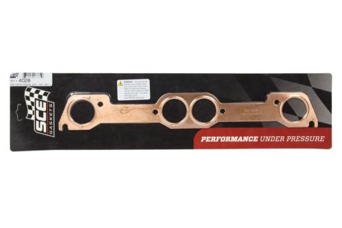 Sce gaskets 4028 pro copper header gasket - 1.875 in round port- pair