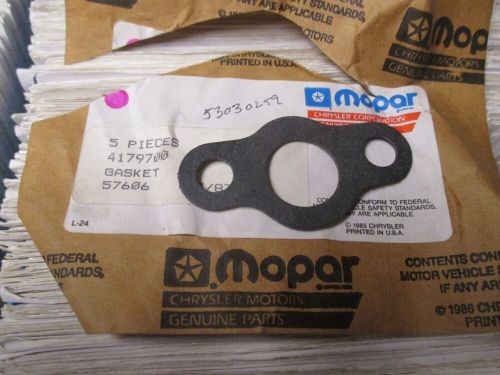 Gasket for diverter valve,(air-pump)80&#039;s-90&#039;s mopars w/3118+360eng 4179700