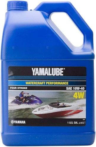 Yamaha yamalube 4w waverunner 4-stroke engine oil 10w40 sae lub-10w40-wv-04