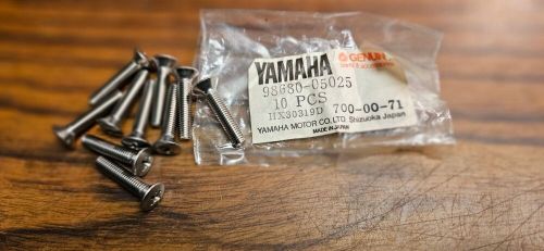 Yamaha 98680-05025 screw, lower unit lot of 10 oem