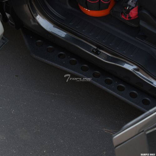 Topline for 2005-2023 toyota tacoma double rock slider step bars - textured blk