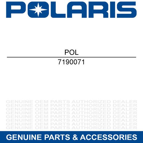 Polaris 7190071 decal-side panel &#034;indy&#034; rh