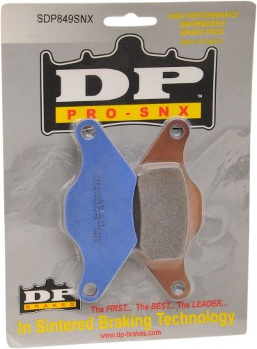 Dp brakes snx high friction hh+ snowmobile pads pad snow arctic cat #sdp849snx