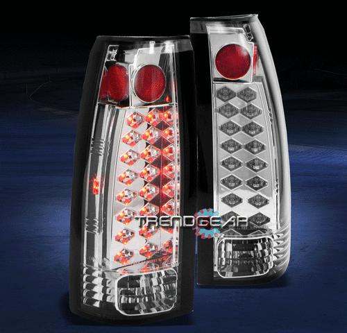 88-98 c/k c10 pickup sierra blazer suburban yukon tahoe escalade led tail lights