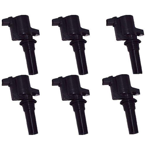 Ignition coil - set of 3 - jaguar s-type lincoln ls - 3.0l v6 dg-517 - new