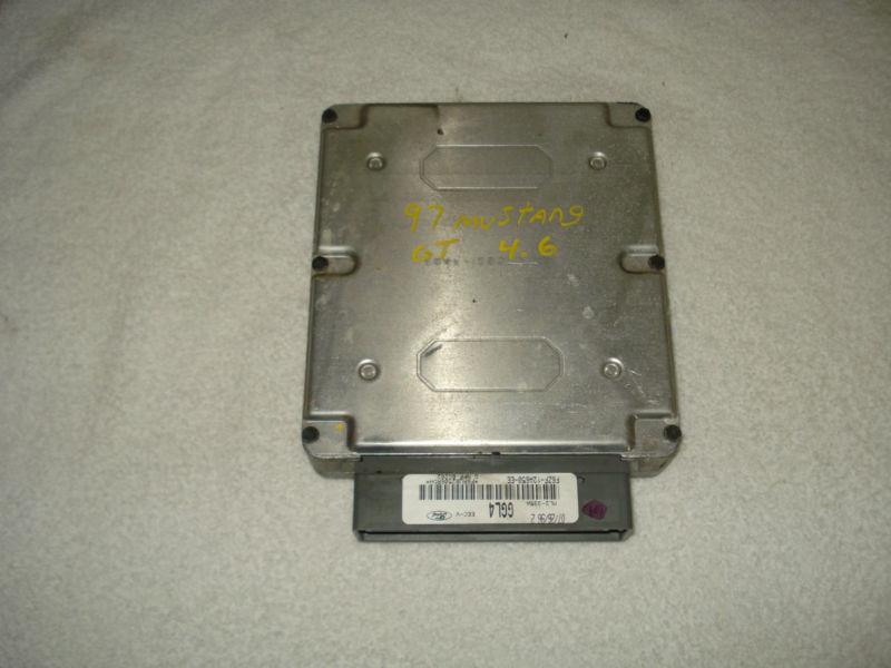  96 97  ford mustang gt 4.6l 5 speed pcm ecu computer ggl4 /  f6zf-12a650-ee