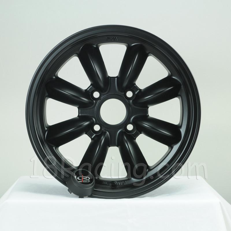 Rota rb wheels 17x7.5  4x100 +45 fblk 56.1 mini miata xa xb civic  fit integra 