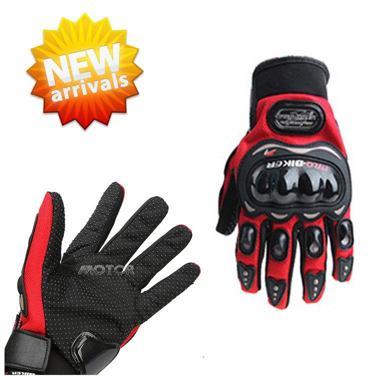 Full finger pro-biker bike motorcycle motorbike racing riding sport gloves m