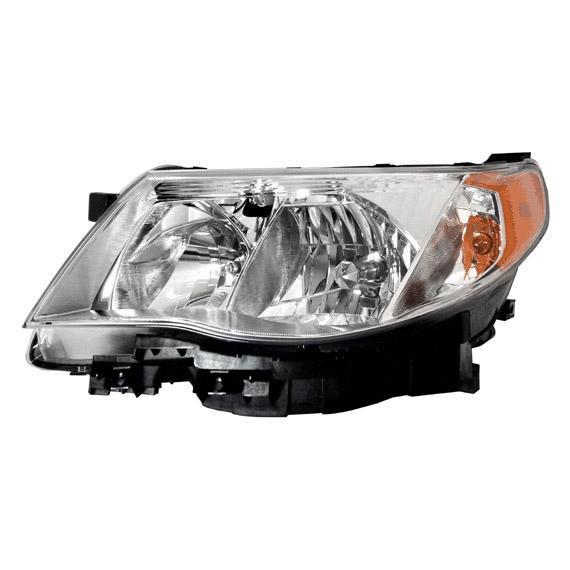 2009-10 subaru forester headlight headlamp halogen assembly front driver side lh