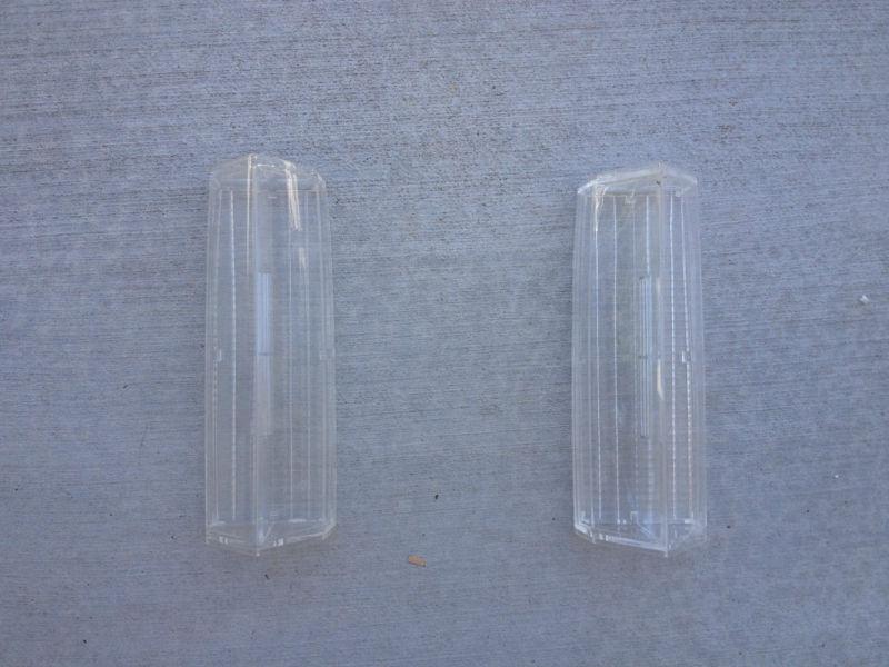 1980-1984 lincoln town car & mark vi park light lenses/pair