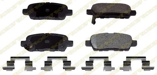 Monroe gx905 brake pad or shoe, rear-monroe prosolution ceramic brake pad