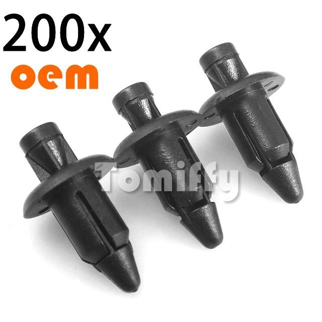 200 reusable fairing body clip rivet suzuki gsxr 1000 750 600 honda cbr 600 1000