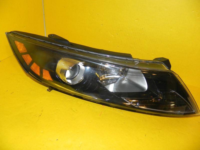 11 12 kia optima right passenger halogen headlight oem 2011 2012