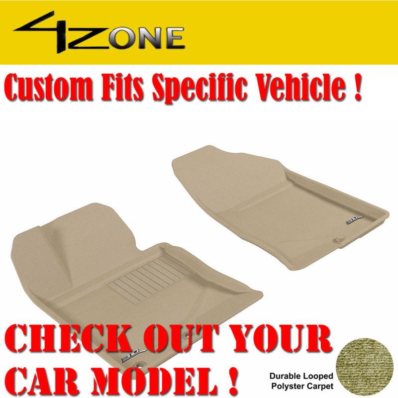 Sonata molded car carpet auto floor mat front seats all weather waterproof