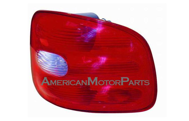 Passenger side replacement tail light 97-00 ford f150 f250 flareside f85z13404ba