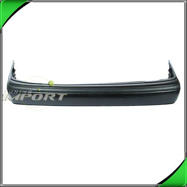 Fits 92-94 hyundai excel 4dr rear bumper cover abs primed plastic paint-ready