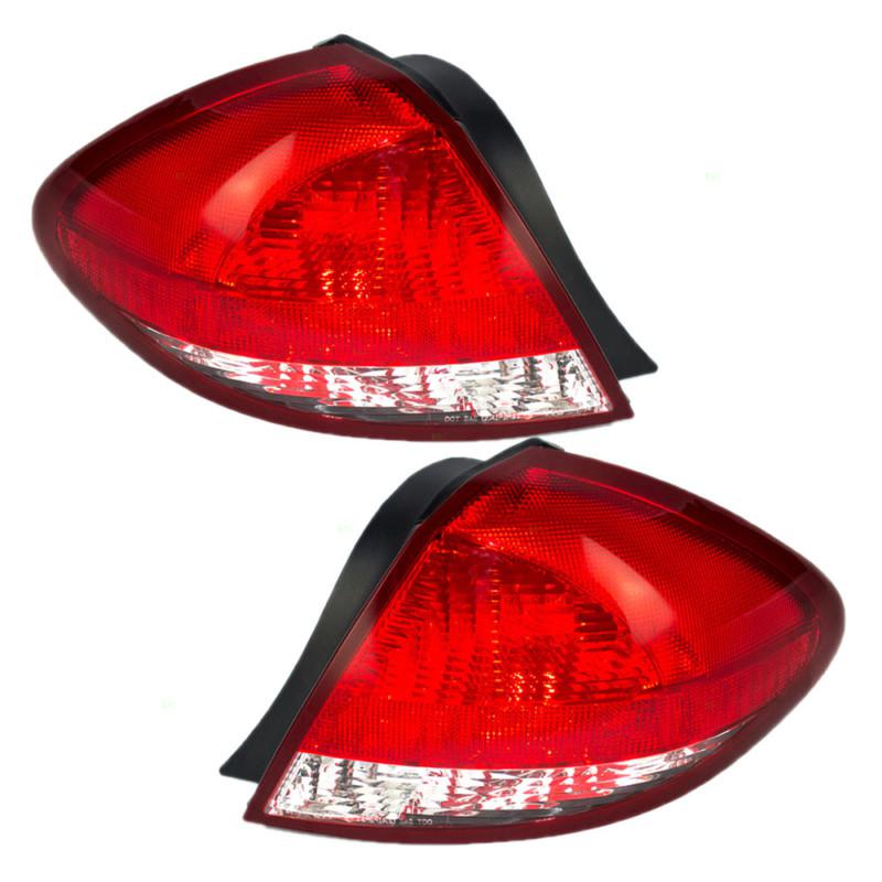 New pair set taillight taillamp lens housing assembly dot 04-07 ford taurus