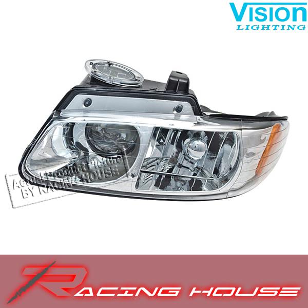 L/h headlight driver side lamp kit unit 1996-1999 chrysler town & country