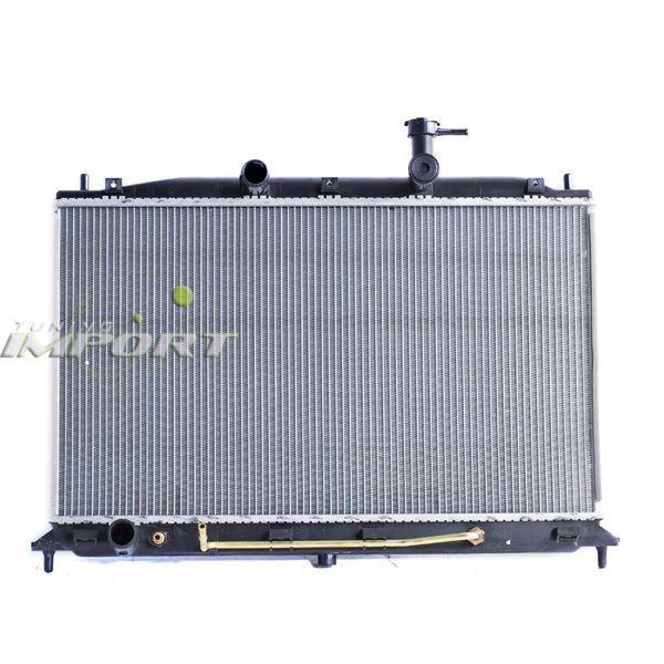 Fit 2006-2007 kia rio 1.6l aluminum 1-row core radiator replacement assembly 06